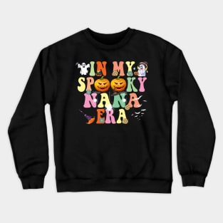 In my Spooky Nana Era Funny Halloween Crewneck Sweatshirt